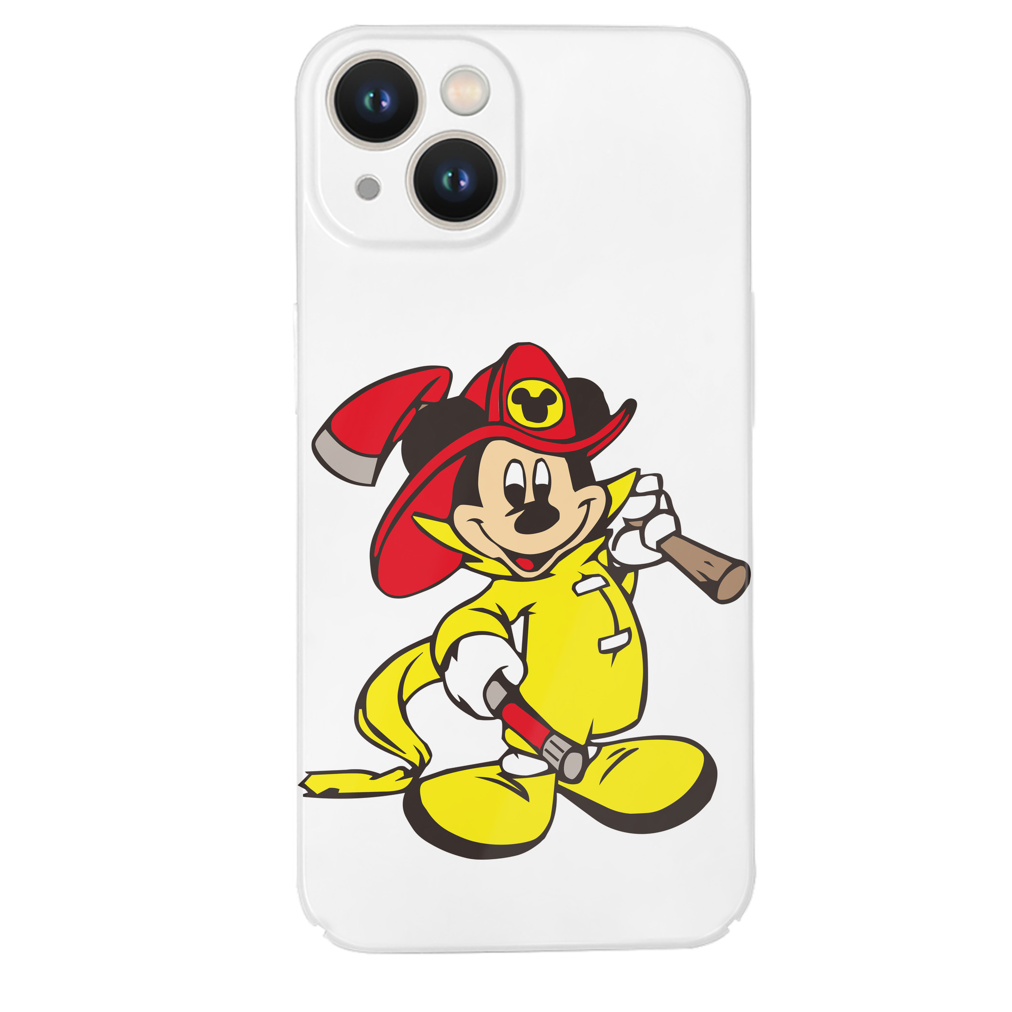 （画像用） ミッキーマウス Mickey Mouse 【iPhone 14シリーズ対応】ハードケース